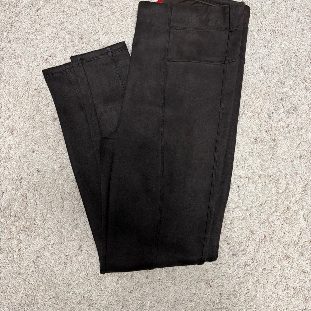 SPANX Women’s velvet brown leggings